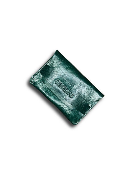 COMPACT WALLET - DARK FOREST GREEN