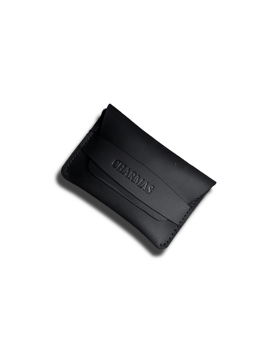 COMPACT WALLET - BLACK