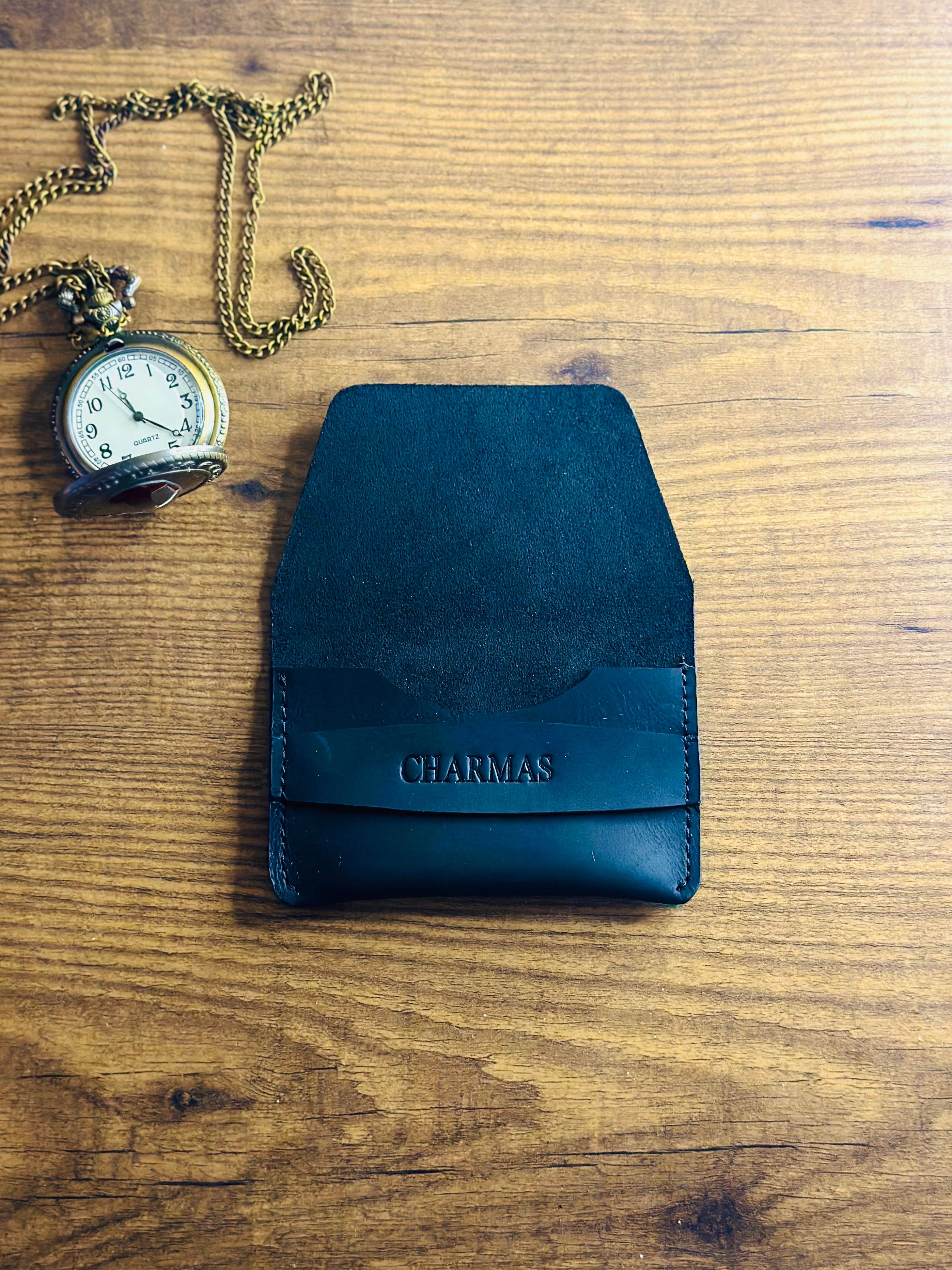 COMPACT WALLET -  BLACK