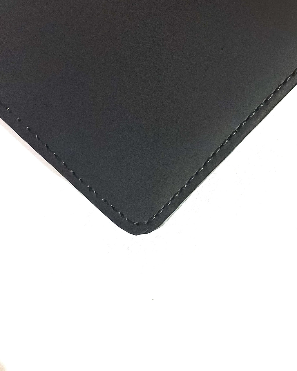 Black genuine leather bi-fold wallet for men by CHARMAS"